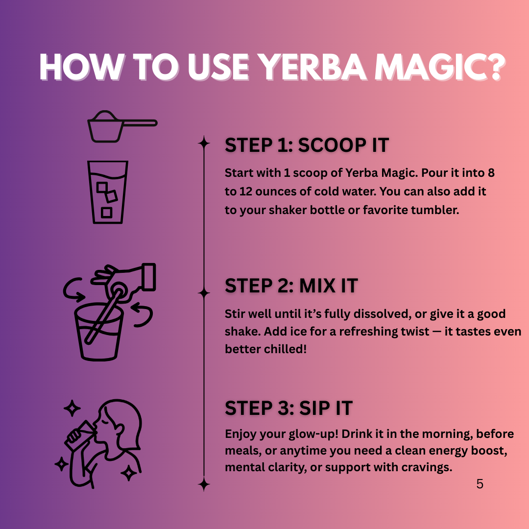 WellnessQueen® Yerba Magic | Instant Tea Powder