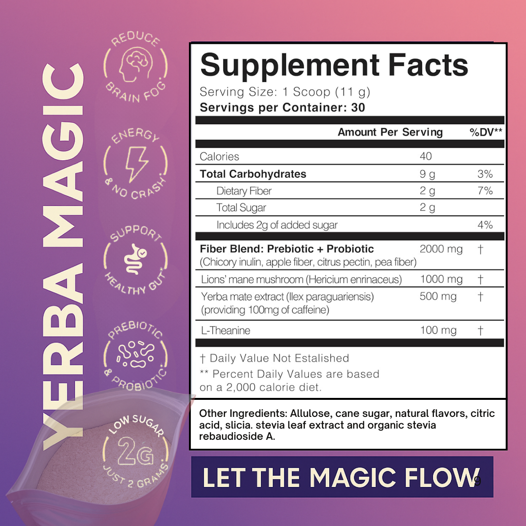 WellnessQueen® Yerba Magic | Instant Tea Powder